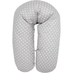 Alvi Stillkissen Mit Bezug Stars Silber