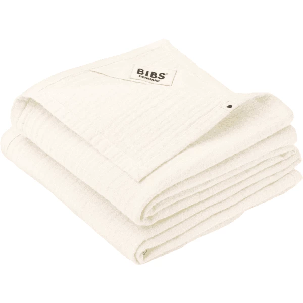 BIBS® Mulltücher Muslin Cloth, Ivory 1 BIBS® Mulltücher Muslin Cloth, Ivory