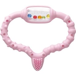 CURAPROX Baby Beißring 0 - 24 Monate In Rosa
