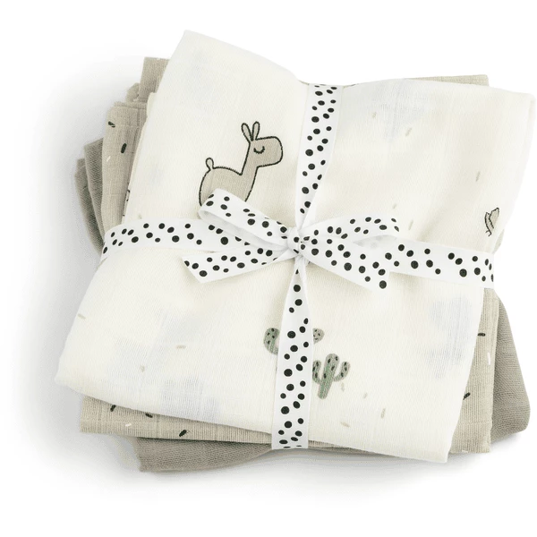 Done By Deer™ Mullwindeln 3-er Pack Lalee Sand 1 Done By Deer™ Mullwindeln 3-er Pack Lalee Sand