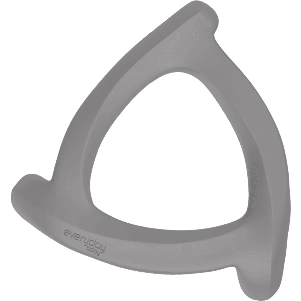Everyday® Baby Beißring Silikon Quiet Grey 1 Everyday® Baby Beißring Silikon Quiet Grey