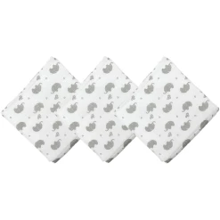 Hütte & Co HÜTTE & CO Mulltücher 3er Pack Weiß