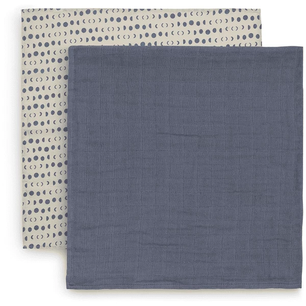 Jollein Mullwindeln 2er-Pack Moonlight 115 X 115 Cm 1 Jollein Mullwindeln 2er-Pack Moonlight 115 X 115 Cm