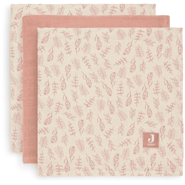 Jollein Mullwindeln 3er-Pack Meadow Rosewood 70 X 70 Cm 1 Jollein Mullwindeln 3er-Pack Meadow Rosewood 70 X 70 Cm