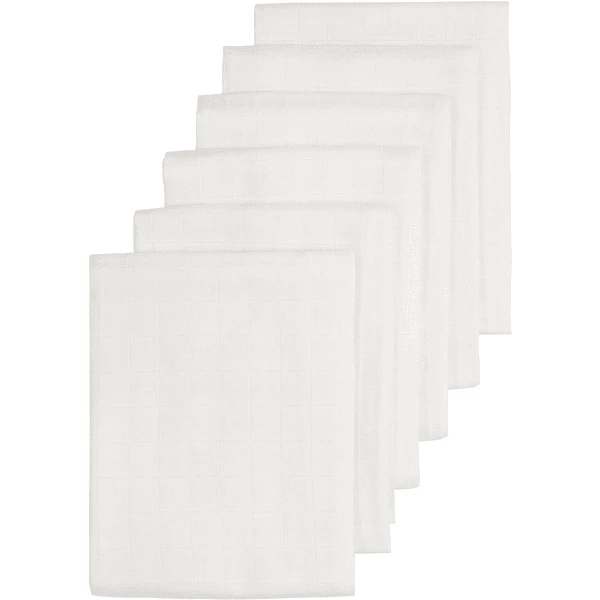 Meyco Mullwindeln 6er-Pack Weiß 70 X 70 Cm 1 Meyco Mullwindeln 6er-Pack Weiß 70 X 70 Cm