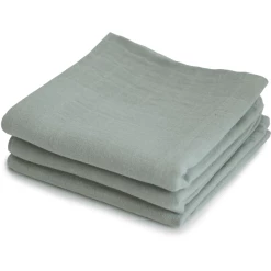 Mushie Musselintücher 3er-Pack Sage