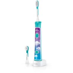 Philips Sonicare Elektrische Schallzahnbürste HX6322/04 For Kids Blau
