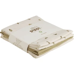 Pippi Muslin Tücher 3er Pack Woods