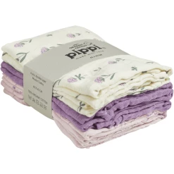 Pippi Muslin Tücher 6er Pack Orkide