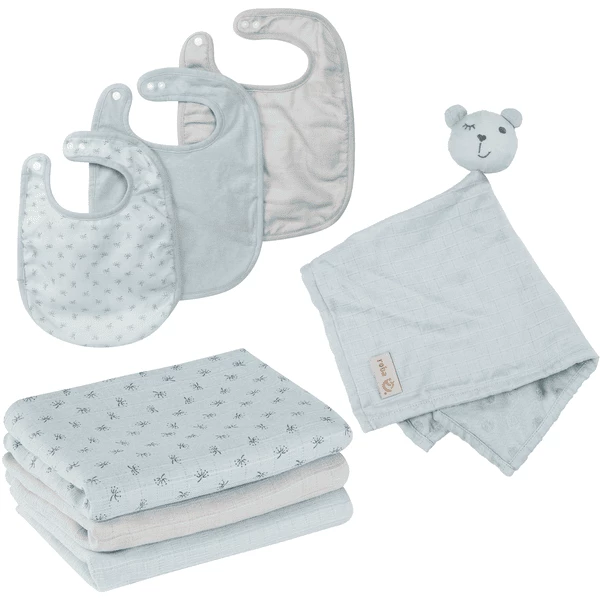 Roba Geschenkset Baby Essentials Lil Planet Türkis 1 Roba Geschenkset Baby Essentials Lil Planet Türkis