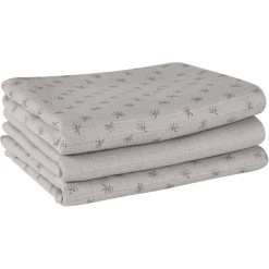 Roba Mullwindeln 3er Set Lil Planet Grau 80 X 80 Cm