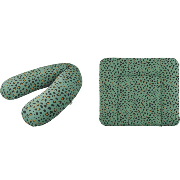 Rotho Babydesign Rotho Wickelauflage Set Leoparden 1 Rotho Babydesign Rotho Wickelauflage Set Leoparden