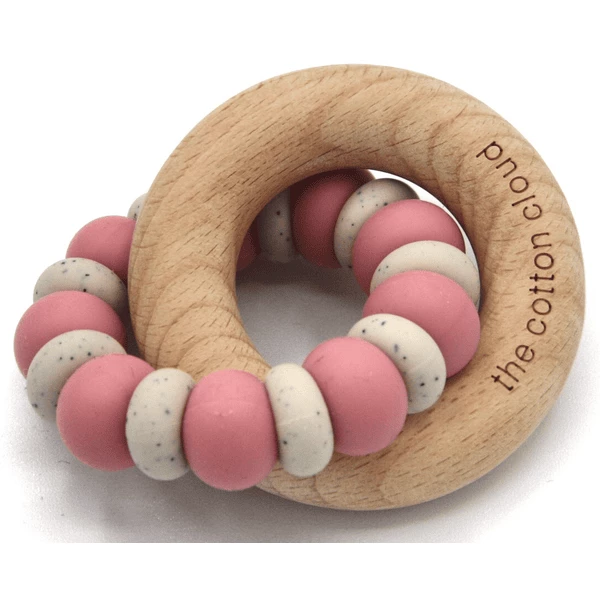 The Cotton Cloud Beißring Bonbon, Peony 1 The Cotton Cloud Beißring Bonbon, Peony