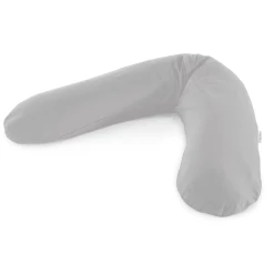 THERALINE Das Original Stillkissen Mit Bezug Jersey Grau
